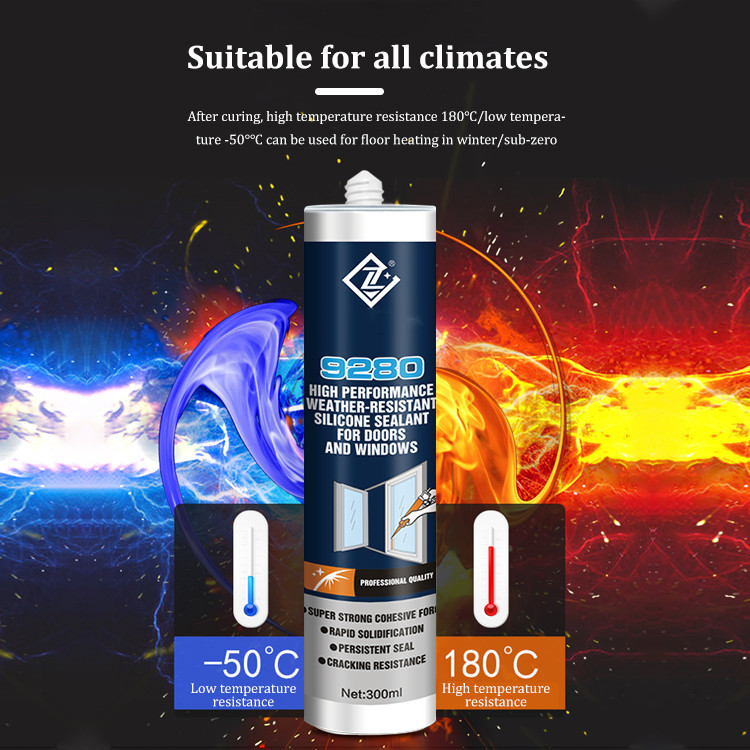 Quality Custom Neutral Cure Silicone Caulk Silicone Adhesive Sealant For Stainless Steel for sale