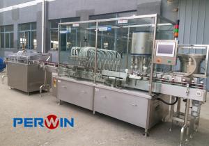 Quality Plastic Bottle Filling And Capping Machine 30ml~200ml Cough Syrup for sale