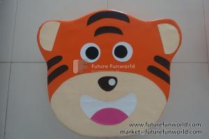 Quality Soft Toys--Kids Indoor Playground Equipment Manufacture--FF-Tiger Cursion for sale