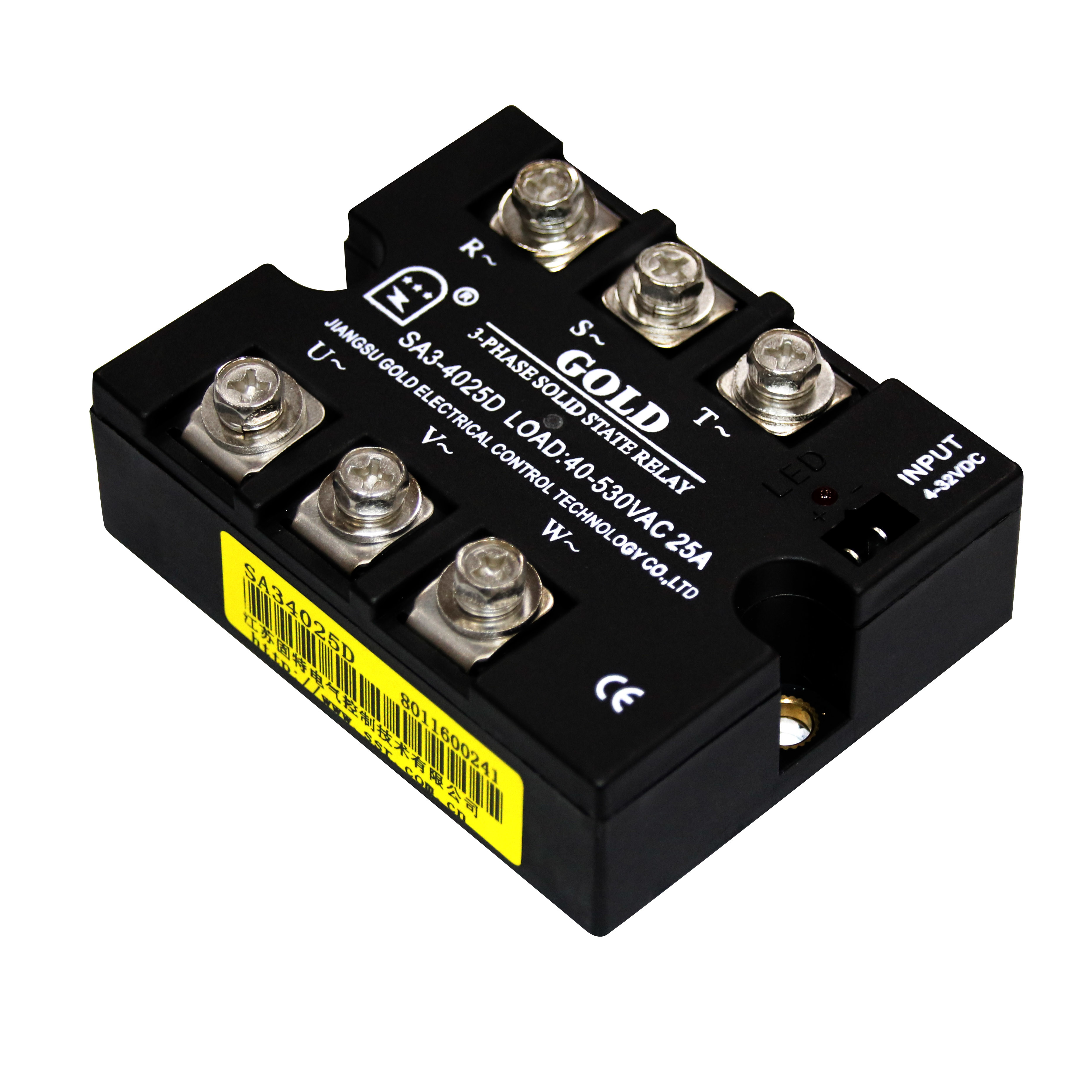 Quality CUL  Approval 32V 10a DC DC SSR Solid State Relay anti vibration for sale