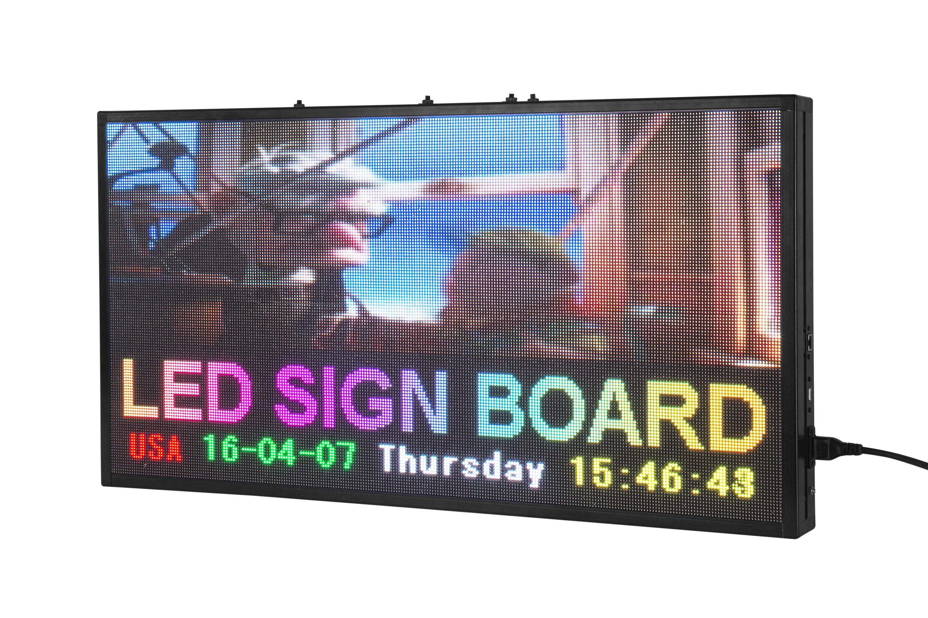 Quality High Resolution P3mm Programmable LED Signage With 5000mcd Brightness for sale