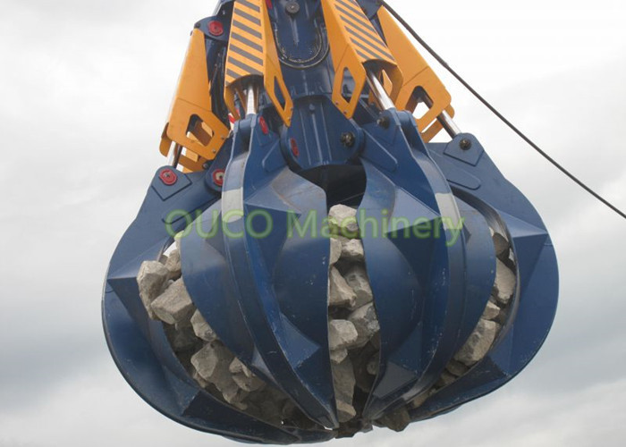 Quality Rubbish Garbage Waste Solid Material Scrap Handling Grabs Reliable And Sturdy Design for sale