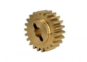 Quality Smaller Module Straight Spur Gear  22T 1.5M  ZCuSn10Pb1  JIS N10 Profile for sale