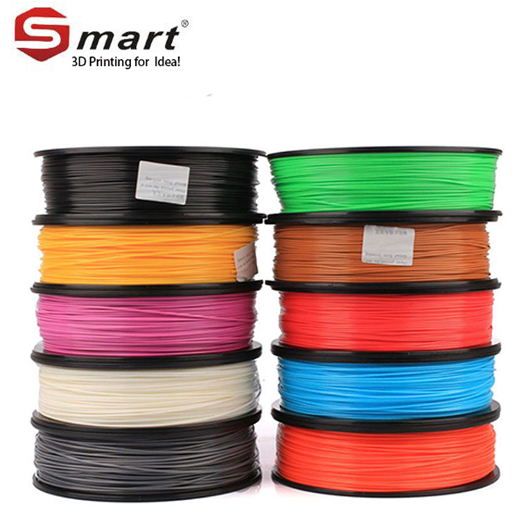 China 3d printing material 1.75mm Flexible rubber filament wood bamboo filament from on sale