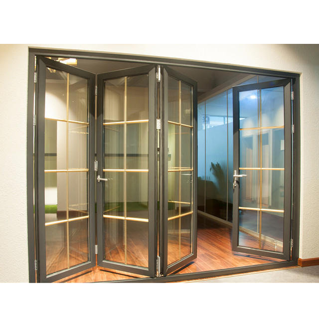 aluminium folding panel door,Folding glass exterior door,partition folding interior doors