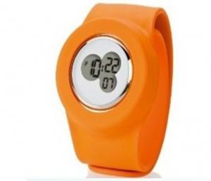 Quality Micky silicone slap bracelet watch for sale