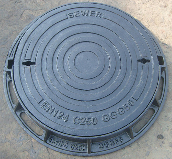 Quality manhole  cover  D650XD530x100 for sale