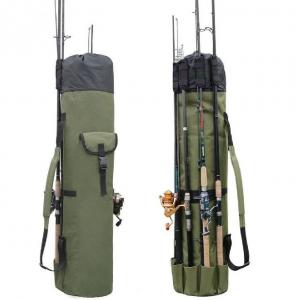 Quality Portable Nylon Fishing Bags Fishing Rod Bag Case Fishing Tackle Tools Storage Bag for sale