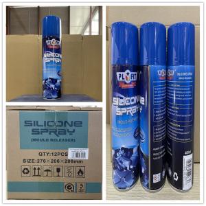 Quality OEM aerosol 500ML Injection Mold Release Spray 98% silicone oil for sale