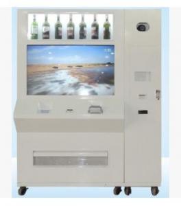 Quality Auto Credit Card Vending Machines , Drinks / Wine Vending Machine For Shopping Mall for sale