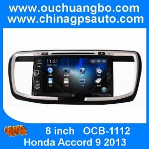 Quality Ouchuangbo audio radio oem multimedia Honda Accord 9 2013 support BT iPod USB SD USA map for sale