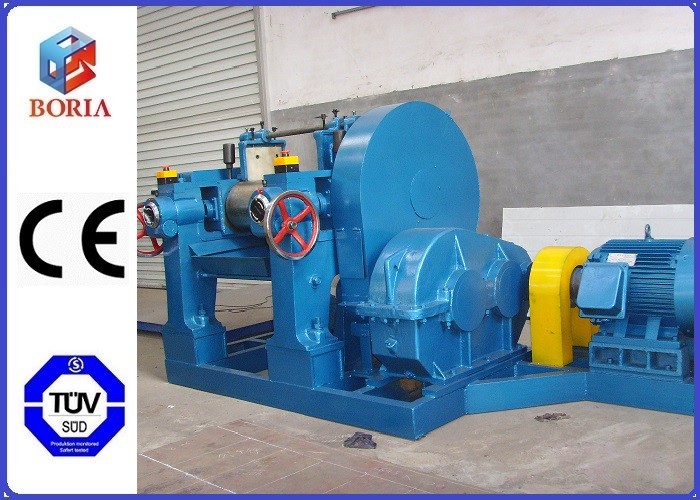 Quality Manual Type Rubber Mixing Equipment , Intermix Rubber Mixer With ZQ Reducer for sale