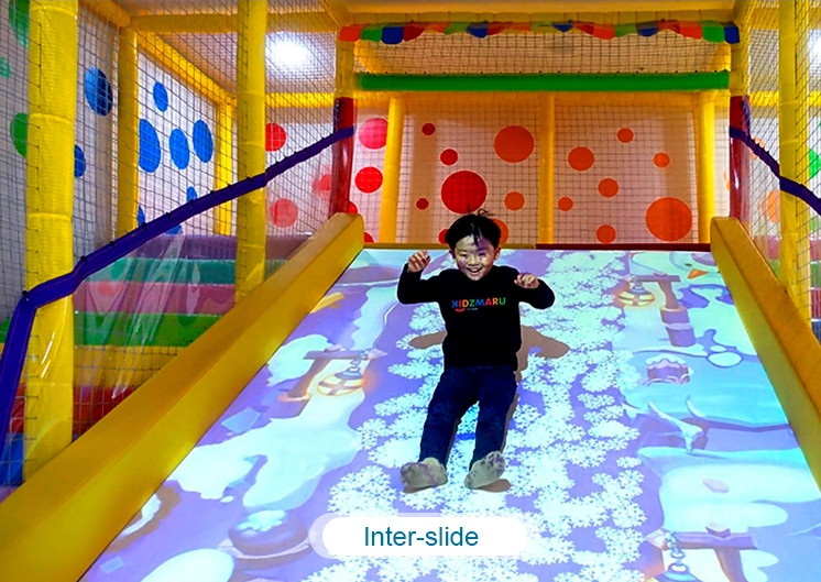 Quality Interactive floor game projector interactive projection wall children game machine for sale