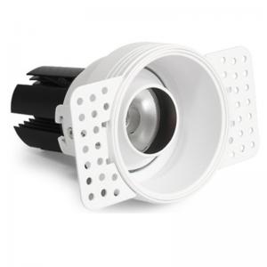 Quality Adjustable 18W Trimless LED Downlights Cutout 65mm for sale