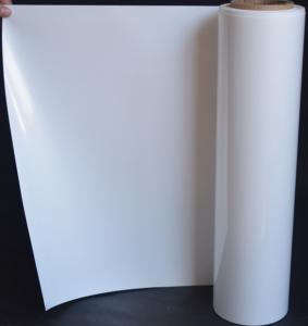 Quality 12um Label Advertising Industry White Flexible Packaging Film for sale
