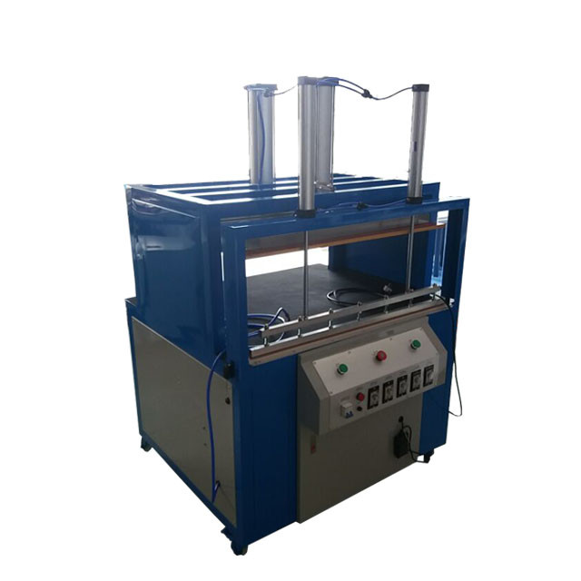 Quality Blue Textile Packing Machine Pillow Compress Machine 1 Year Guarantee for sale
