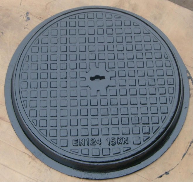 Quality manhole  cover  D600XD512x53 for sale