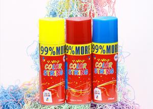 Quality Eco Friendly Party Silly String Spray Florescent Colors For Festival Decoration for sale