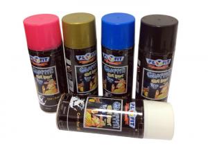 Quality Fluorescent Colorful Graffiti Spray Paint 100% Acrylic Resin For Festive Occasions for sale