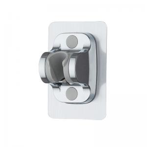 Quality Self Adhesive Adjustable Chrome Wall Mounted Shower Handset Holder for sale