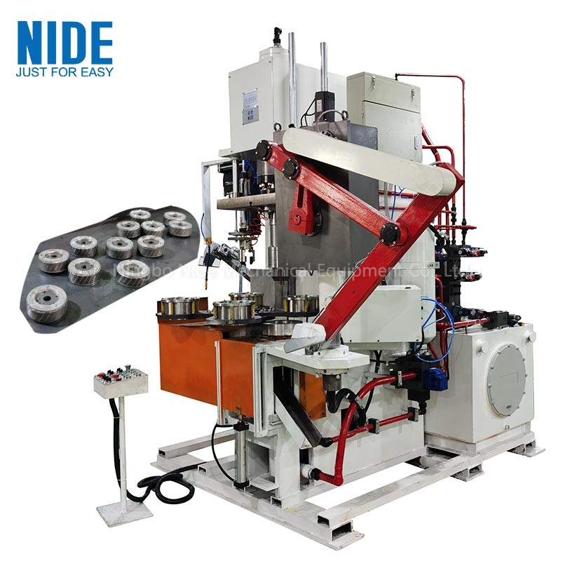 China Automatic Vertical Rotor Die Casting Machine Aluminum Electric Motor 100T on sale