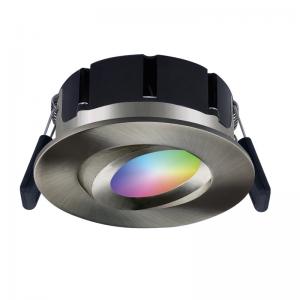 Quality Adjustable Colour Smart LED Recessed Downlight 240V Smart RGB LED Downlights for sale