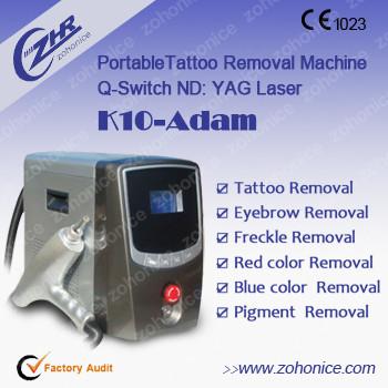 Care Laser Tattoo Removal Machine Pigment Removal , Portable Yag Laser ...
