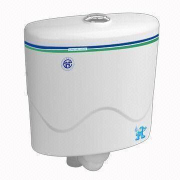Quality Plastic Toilet Water Tank, Be Light to Press Button, Available in White Color for sale