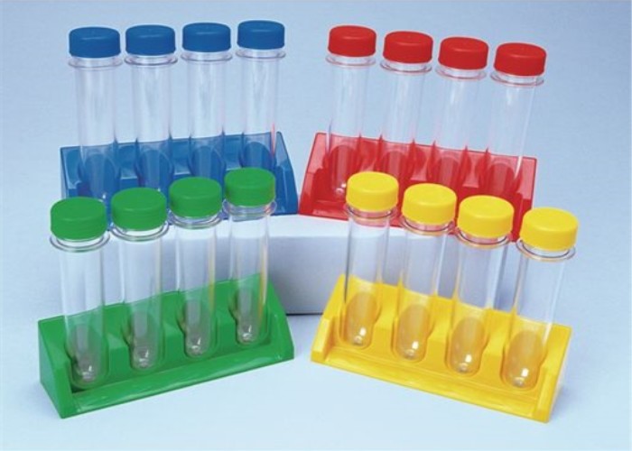 Quality Medical Grade Sterile Test Tubes With Lids Multi Colors Optional for sale