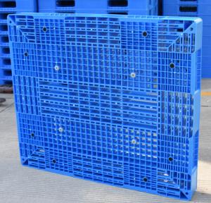 Quality Stackable HDPE Plastic Pallets Heavy Duty Plastic Storage Pallets Color Customized for sale