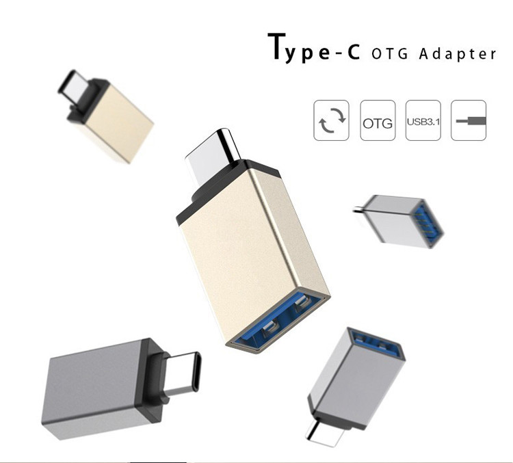 Quality Type C to USB 3.1 OTG adapter for Xiaomi MI4C Macbook Nexus 5X 6p Adapter Data Snyc Charging Cable for sale