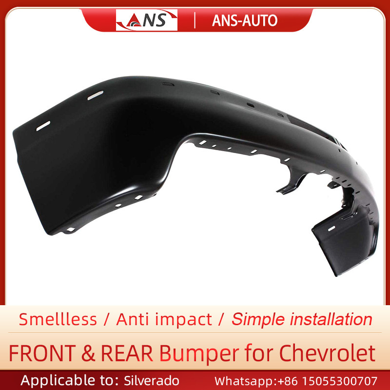 Quality OEM Black Rear And Front Bumper Easy Install For Chevrolet Silverado for sale