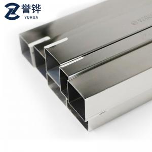 Quality SS316 316 Stainless Steel Pipe Rectangular Tubing 0.5mm Thick for sale