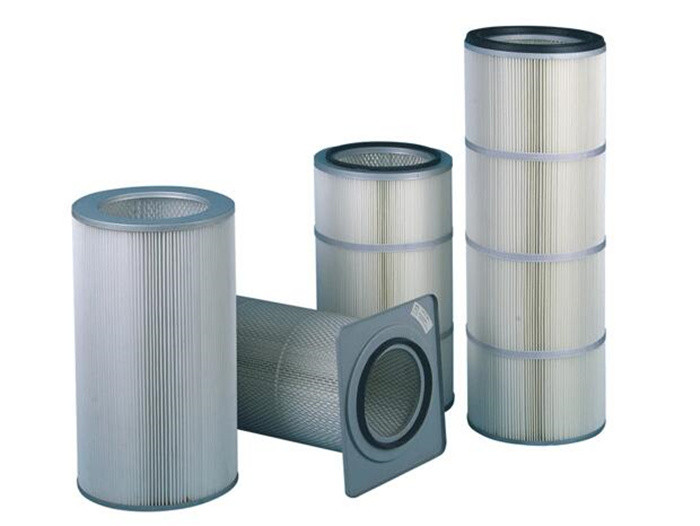 Quality Industrial Dust Collector Filter / 20 Micron Filter Cartridge ISO Standard for sale