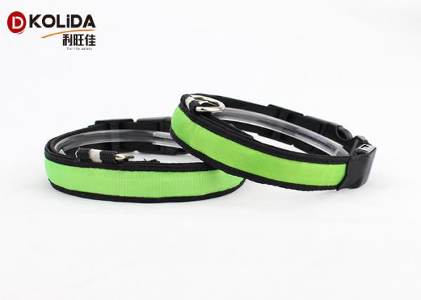Buy Adjustable Pet Polyster LED Lighted Dog Leash And Collar 2.5cm/1" X 41-51cm at wholesale prices