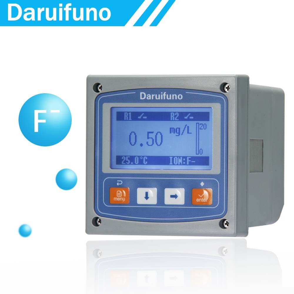 Quality IP66 24V ISE Principle Fluoride Ion Meter Online Monitoring Without Reagents for sale