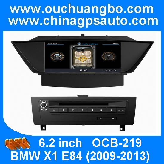 Quality Ouchuangbo Car Radio DVD Navi for BMW X1 E84 2009-2013 S100 Wifi GPS Audio Stereo Playe for sale