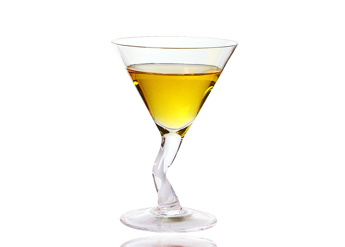 Quality No Deformation  Crystal Hand Blown Martini Glasses ,  Z Stem Vintage 4 Oz Martini Glasses for sale
