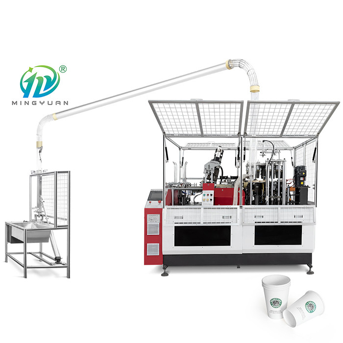 Quality PE Coated Paper Tea Cup Making Machine Disposable Fully Automatic for sale