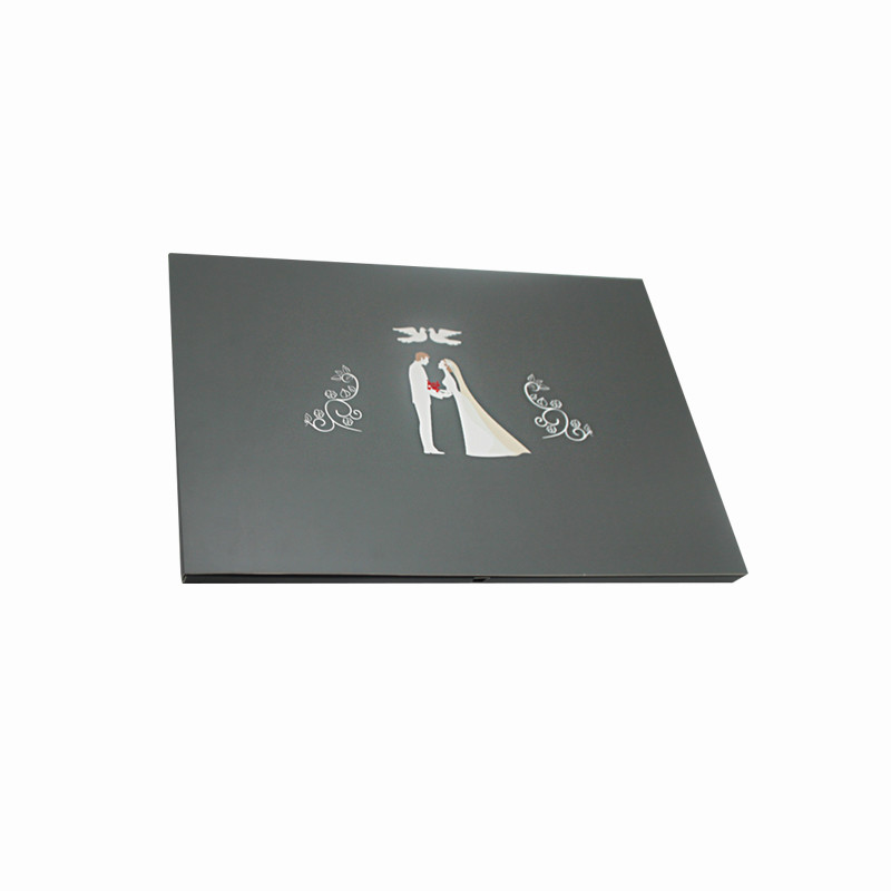 Quality Hardcover 10inch LCD Video Brochure Card For Brand 148×210mm size for sale