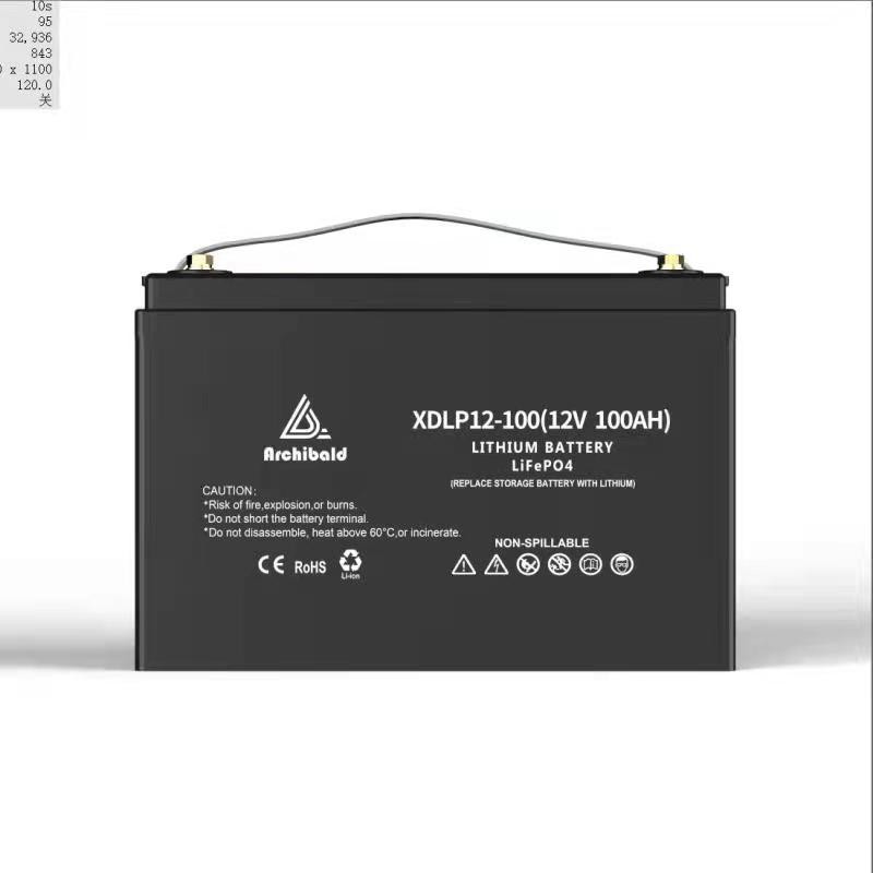 Quality Bms Lifepo4 Camper Van Lithium Battery 12v 100ah For RV Overlanding Battery Pack for sale