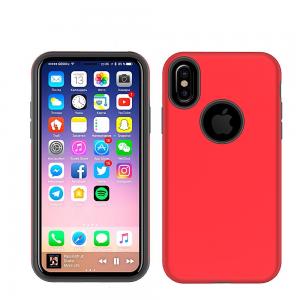 Quality Anti-Skid Shockproof Armor TPU PC 2 in 1 Combo Mobile Phone Case Cover For iPhone X 8 7 6 Plus for sale