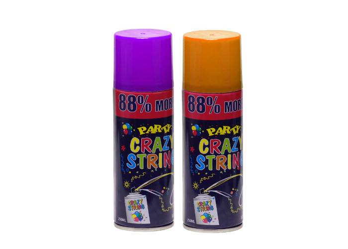 Quality 250ML Fluorescent Party String Spray Easy To Clean Eco - Friendly No Pollution for sale