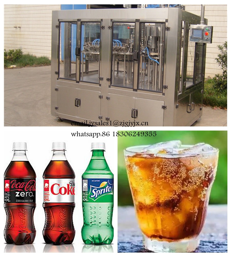 Quality Complete Carbonated Soft Drink Bottling Machine , Carbonated Beverage Filling Machine for sale