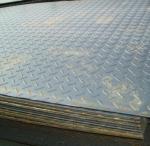 Galvanized / galvalume ASTM A36, Q235B, Q345B Hot Rolled Checkered Steel Plate / Coils