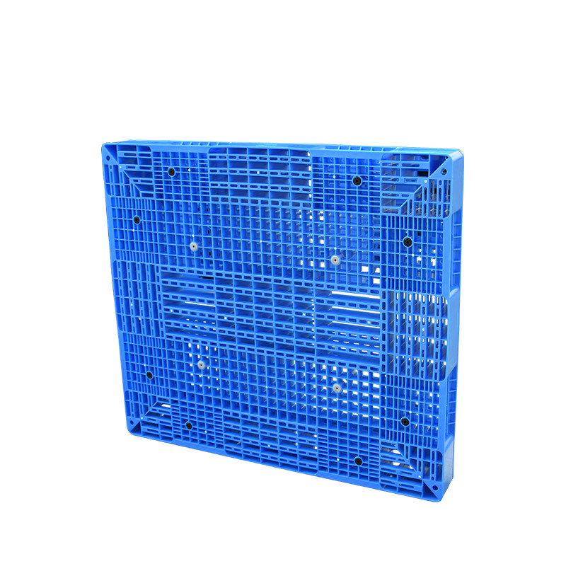 Quality Single Faced HDPE Plastic Pallets / Blue Plastic Pallets 1000kgs 1500kgs 2000kgs Loading for sale