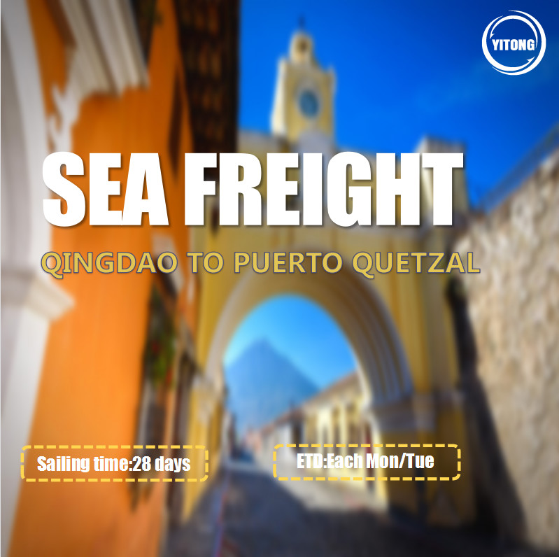 Quality FOB CIF International Ocean Freight From Qingdao To Puerto Quetzal Guatemala for sale