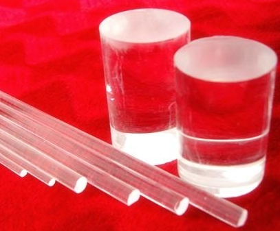 Quality polished transparent quartz glass rod customized size ,fused silica rod  diameter from 2mm to 30mm for sale
