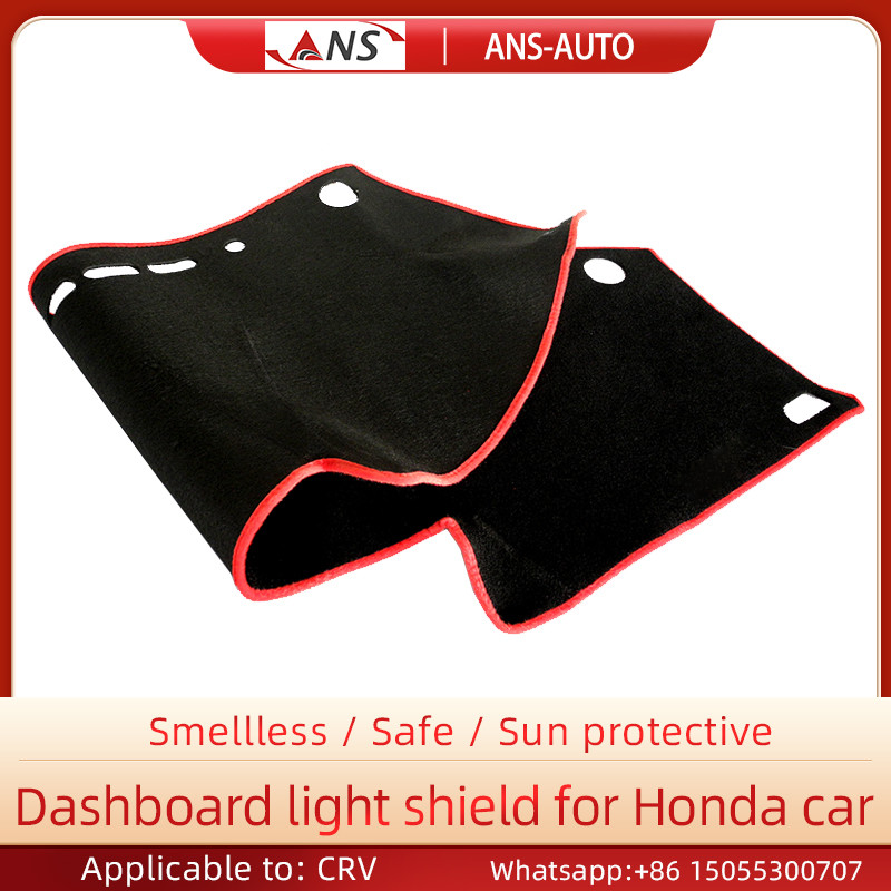 Quality Anti Radiation Automotive Dashboard Covers , Smelless Honda Crv Dash Mat for sale