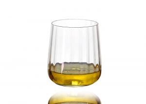 Quality 450ml 15cm Lead Free Crystal Whiskey Glasses Old Fashioned 15Oz for sale